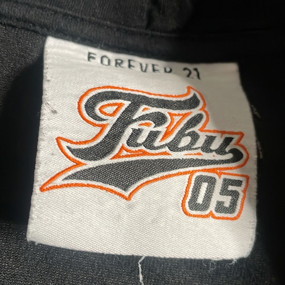 Fubu x forever 21 velour zip up sweatshirt - Picture 2 of 4